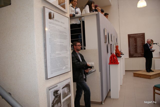 2010 Pátkai Ervin szobrászművészre emlékezünk