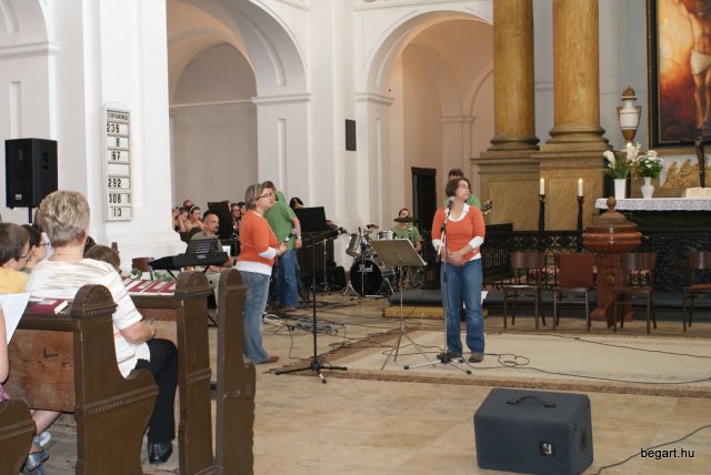 2009/2010 tanév utolsó áhitata