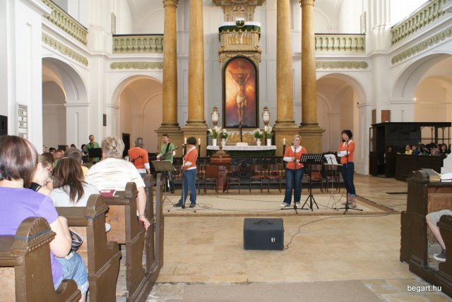 2009/2010 tanév utolsó áhitata