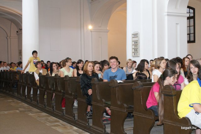 2009/2010 tanév utolsó áhitata