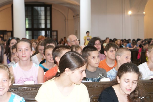 2009/2010 tanév utolsó áhitata