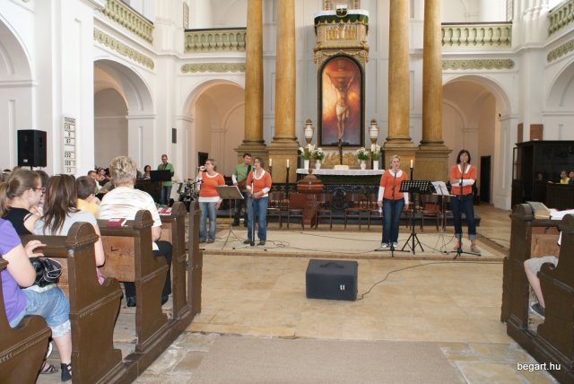 2009/2010 tanév utolsó áhitata