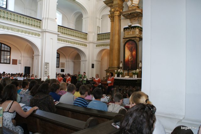 2009/2010 tanév utolsó áhitata