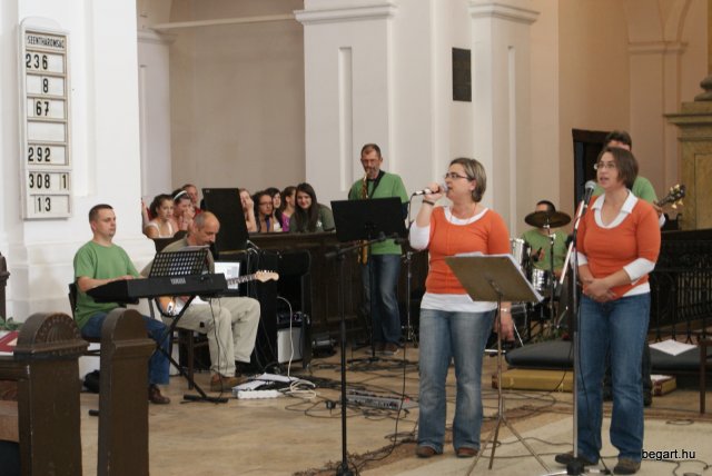 2009/2010 tanév utolsó áhitata