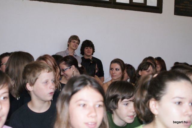 2009/2010 tanév utolsó áhitata