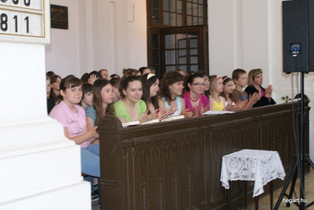 2009/2010 tanév utolsó áhitata