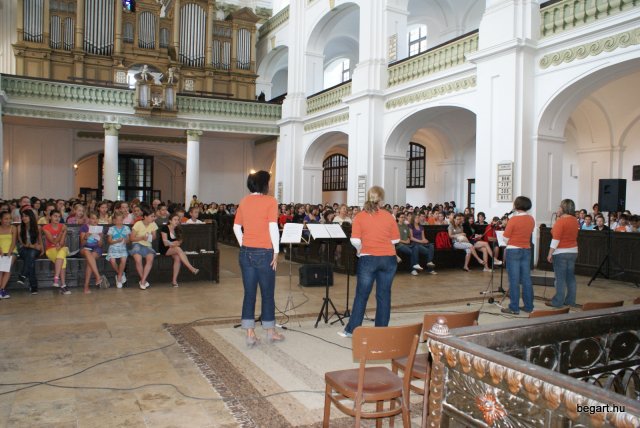 2009/2010 tanév utolsó áhitata