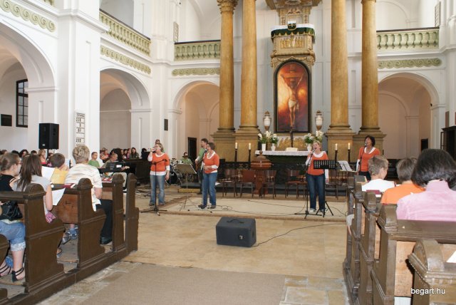 2009/2010 tanév utolsó áhitata