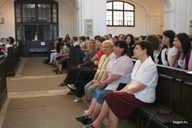 2009/2010 tanév utolsó áhitata