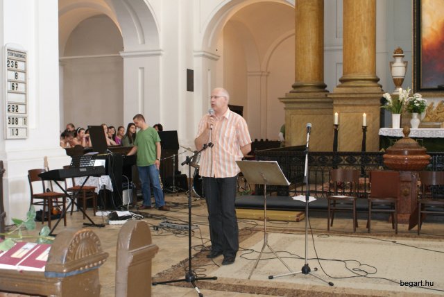 2009/2010 tanév utolsó áhitata