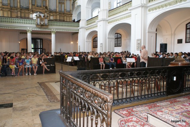 2009/2010 tanév utolsó áhitata