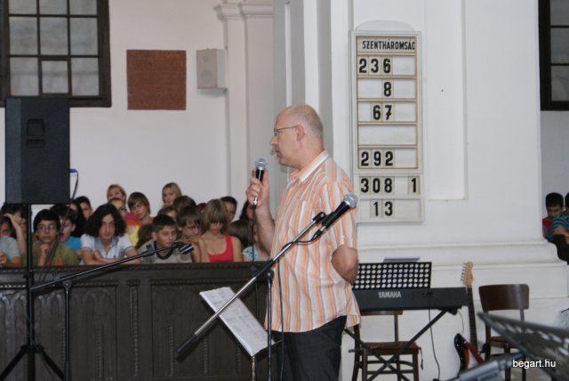2009/2010 tanév utolsó áhitata