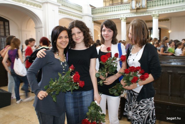 2009/2010 tanév utolsó áhitata