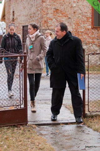 Mikulás ment Békésről Bélfenyérre