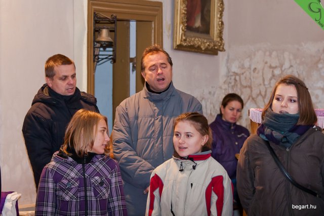 Mikulás ment Békésről Bélfenyérre