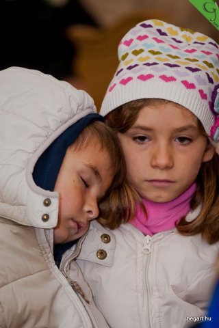 Mikulás ment Békésről Bélfenyérre