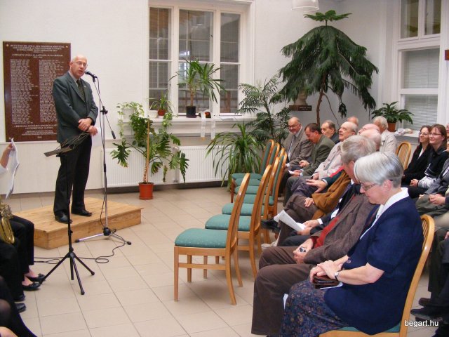 Öregdiákok Baráti Körének rendezvénye