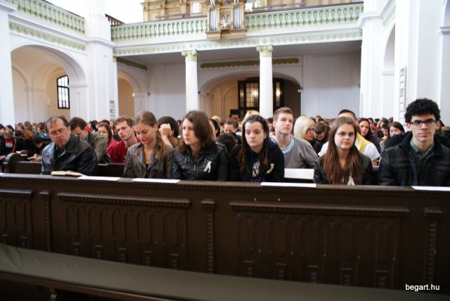 A végzősök utolsó áhitata
