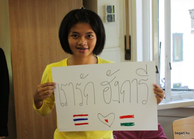 Thai vendégek a szakközépiskolában