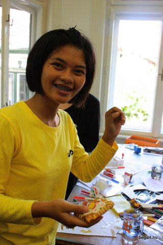 Thai vendégek a szakközépiskolában