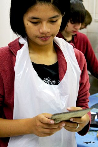 Thai vendégek a szakközépiskolában