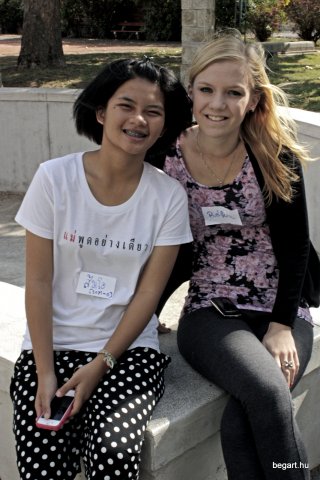 Thai vendégek a szakközépiskolában