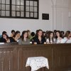 A végzős diákok utolsó áhítata
