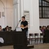 A végzős diákok utolsó áhítata