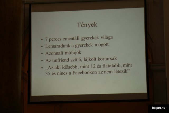 Dr. Zacher Gábor előadása