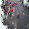 Pirosba öltöztünk