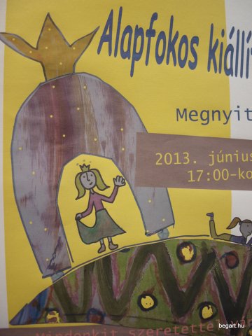 Az Alapfokú Művészeti Iskola év végi kiállítása