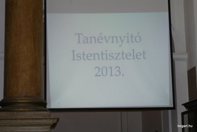 Tanévnyitó