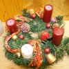 Adventi koszorúk az iskolában