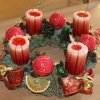 Adventi koszorúk az iskolában