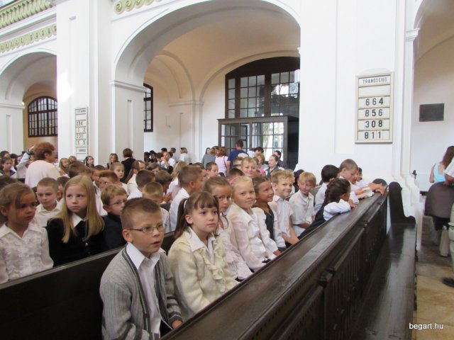 Tanévnyitó alsós