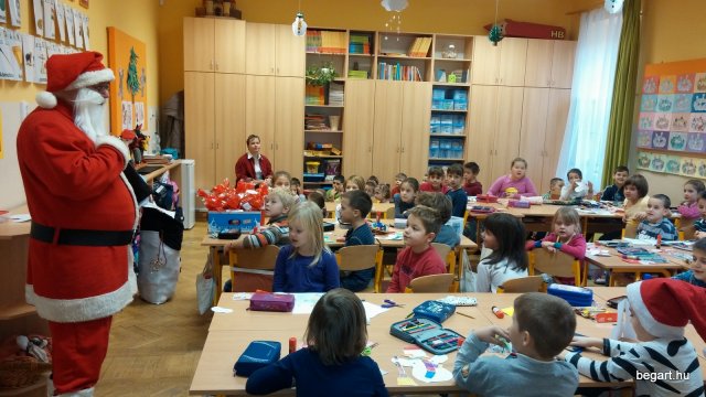 Nálunk is járt az "igazi" Mikulás! 