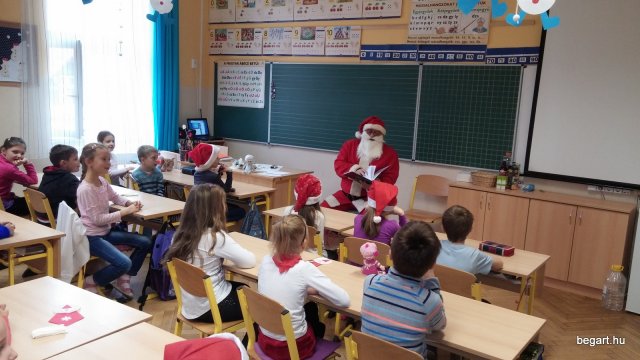 Nálunk is járt az "igazi" Mikulás! 
