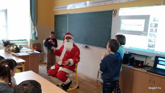 Nálunk is járt az "igazi" Mikulás! 