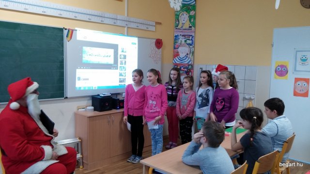 Nálunk is járt az "igazi" Mikulás! 