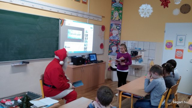 Nálunk is járt az "igazi" Mikulás! 