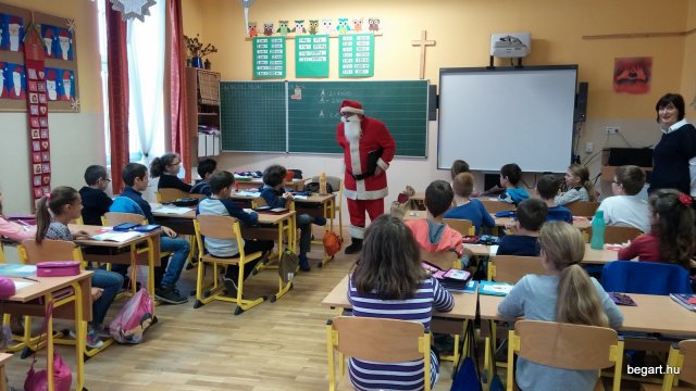 Nálunk is járt az "igazi" Mikulás! 