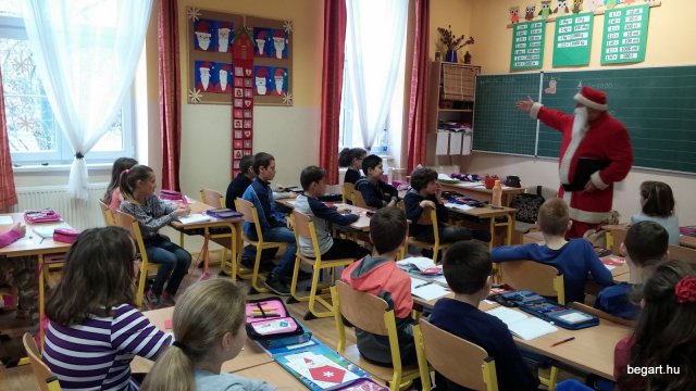 Nálunk is járt az "igazi" Mikulás! 