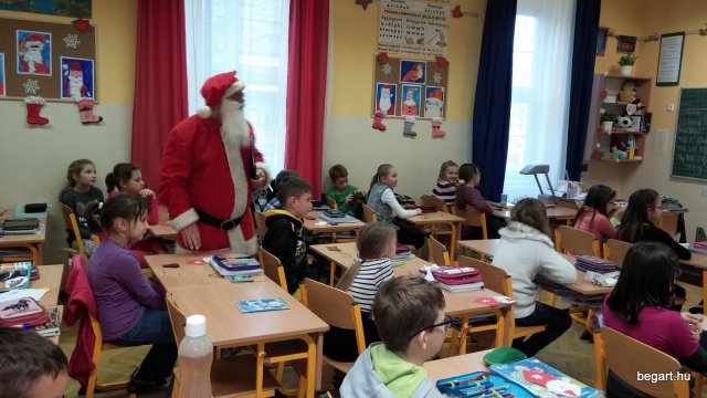 Nálunk is járt az "igazi" Mikulás! 