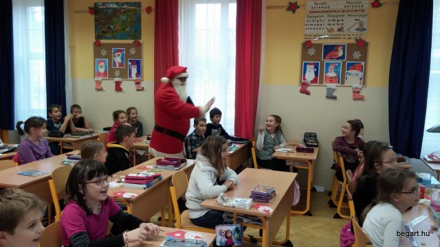 Nálunk is járt az "igazi" Mikulás! 