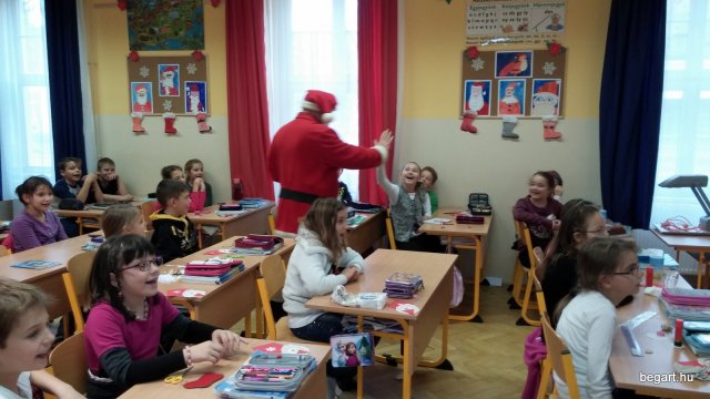 Nálunk is járt az "igazi" Mikulás! 