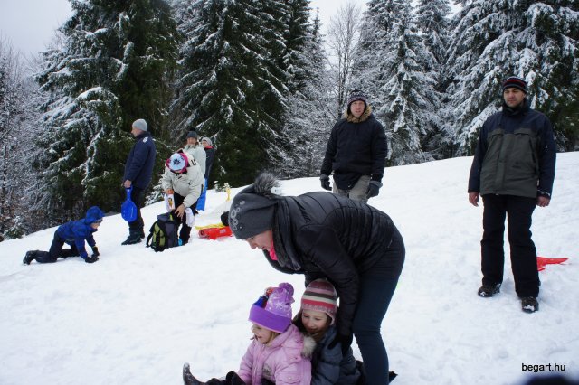 Biharfüredi szánkótúra a BEG Barangolókkal