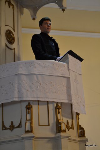 A végzős osztályok utolsó áhítata