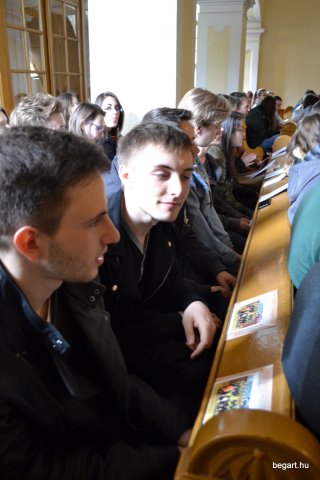 A végzős osztályok utolsó áhítata