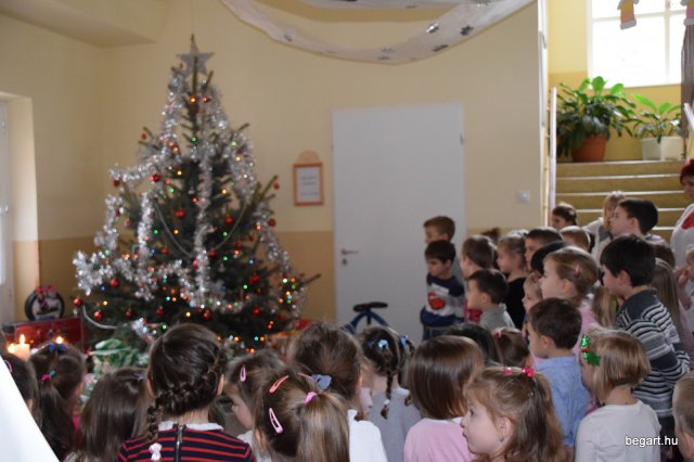 December az óvodában