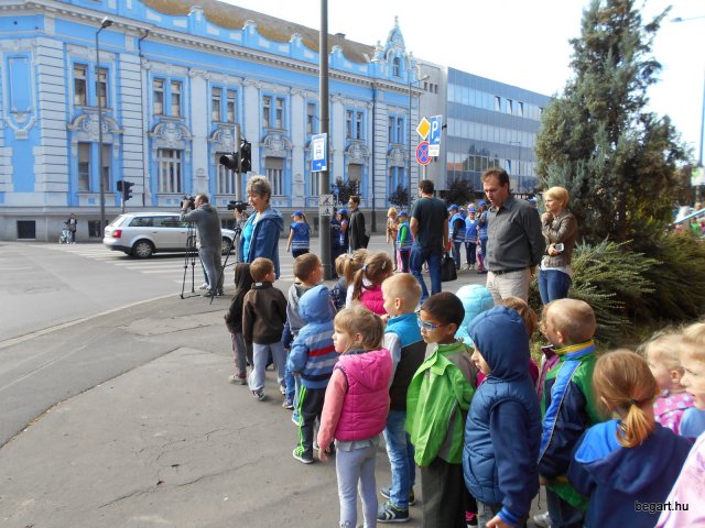 Városi díjkiosztó a közlekedésbiztonság gyermekszemmel